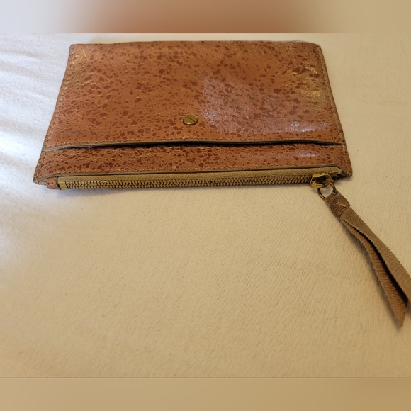 J. Crew Bronze Pebbled Clutch - Picture 4 of 6